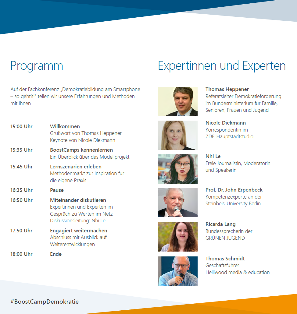 Programm & Expertinnen und Experten